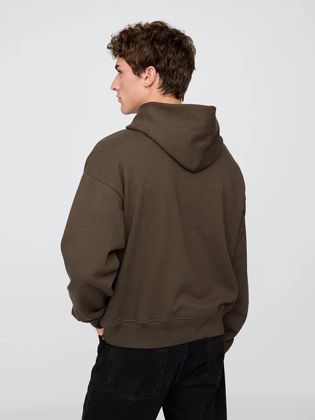 Oversized hettegenser i tykk kvalitet for voksne