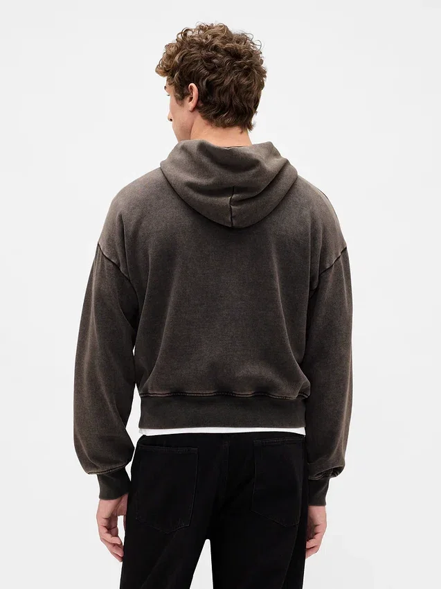 Oversized hettegenser i tykk kvalitet for voksne