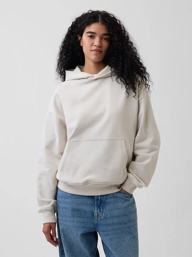 Oversized hettegenser i tykk kvalitet for voksne
