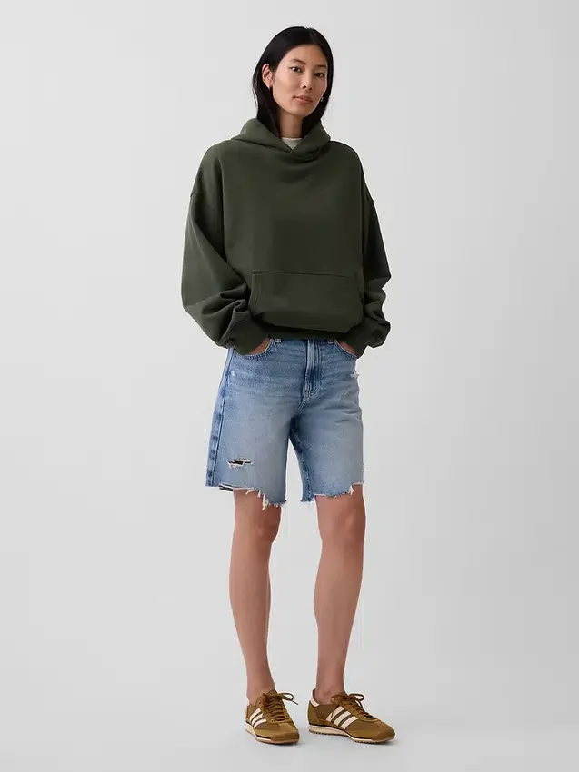 Oversized hettegenser i tykk kvalitet for voksne