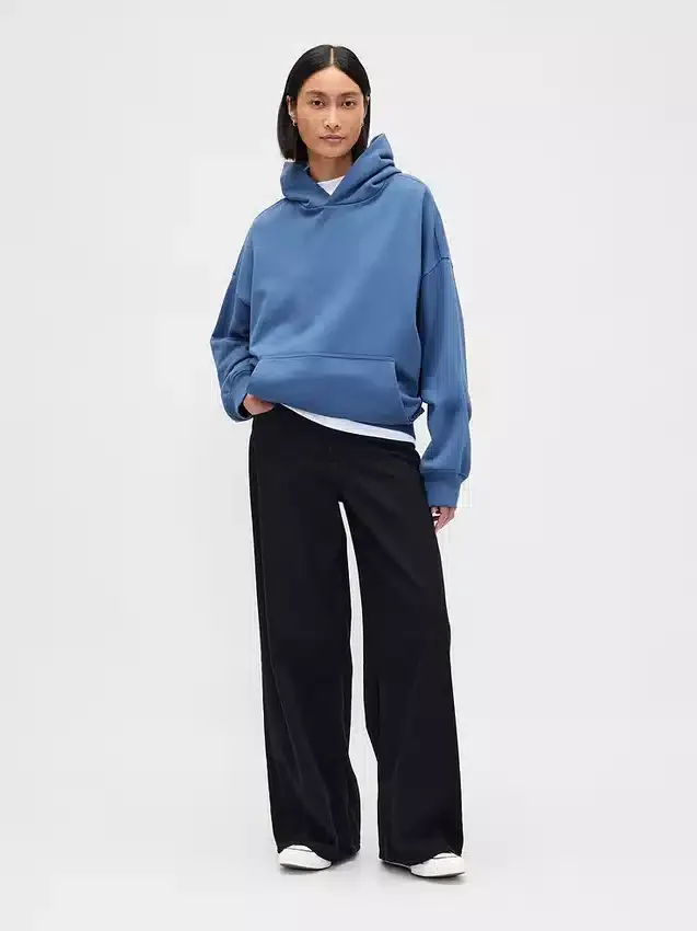 Oversized hettegenser i tykk kvalitet for voksne