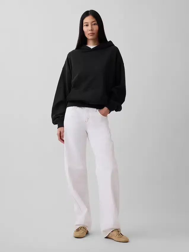Oversized hettegenser i tykk kvalitet for voksne