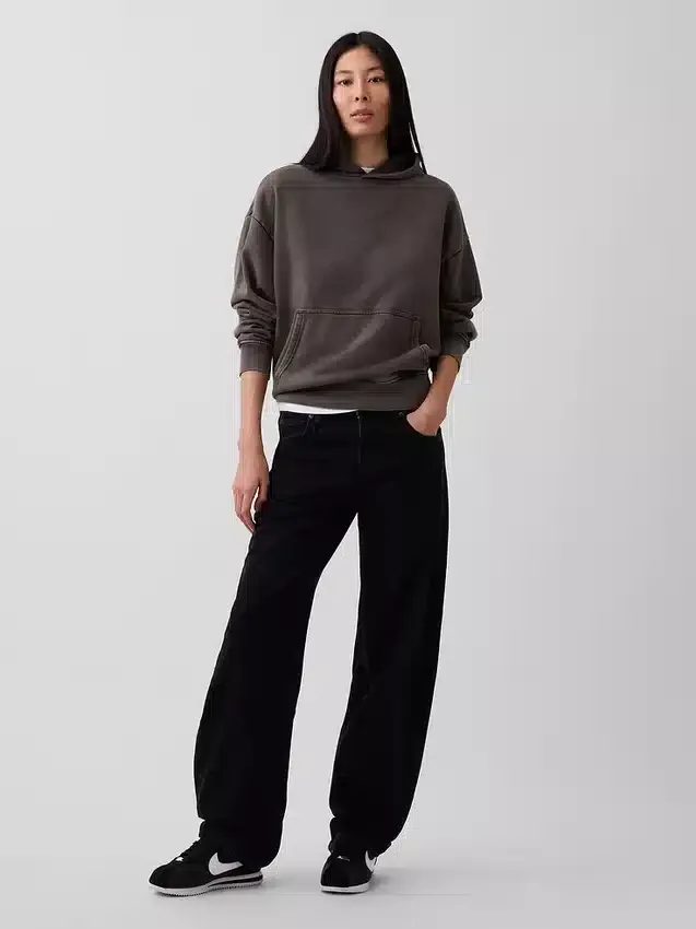 Oversized hettegenser i tykk kvalitet for voksne