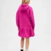 Oversized hettegenser-kjoler for barn