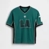 Oversized jersey-T-skjorte for barn