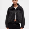 Oversized kokongjakke i denim