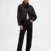 Oversized kokongjakke i denim