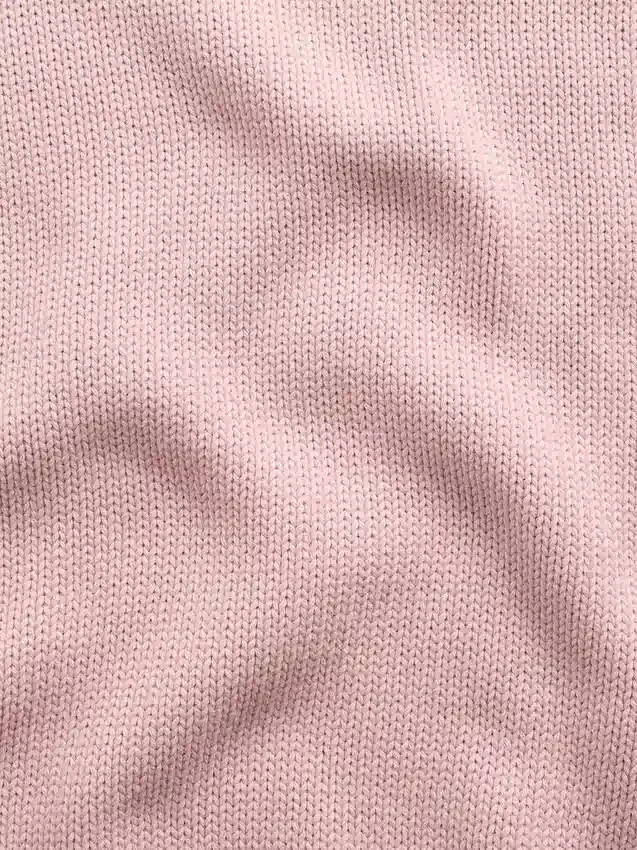 Oversized, kort genser i 100 % bomull