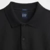 Oversized polosweatshirt i tykk fleece for voksne