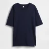 Oversized pyjamas-T-skjorte for barn i resirkulert materiale
