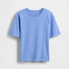 Oversized pyjamas-T-skjorte for barn i resirkulert materiale