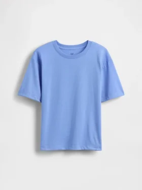 Oversized pyjamas-T-skjorte for barn i resirkulert materiale