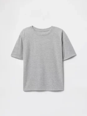 Oversized pyjamas-T-skjorte for barn i resirkulert materiale