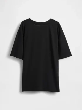 Oversized pyjamas-T-skjorte for barn i resirkulert materiale