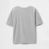 Oversized pyjamas-T-skjorte for barn i resirkulert materiale