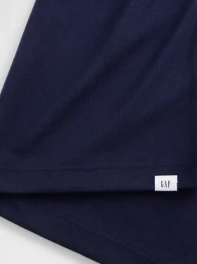 Oversized pyjamas-T-skjorte for barn i resirkulert materiale