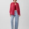 Oversized skjorte i 100 % lin