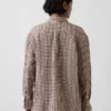 Oversized skjorte i 100 % lin