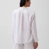 Oversized skjorte i 100 % lin
