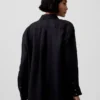 Oversized skjorte i 100 % lin