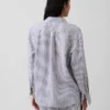 Oversized skjorte i 100 % lin