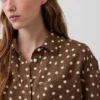 Oversized skjorte i 100 % lin