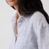 Oversized skjorte i 100 % lin
