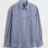 Oversized skjorte i 100 % lin