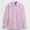 Oversized skjorte i 100 % lin