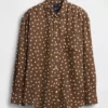 Oversized skjorte i 100 % lin