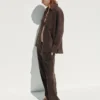 Oversized skjorte i 100 % lin