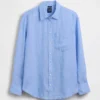 Oversized skjorte i 100 % lin