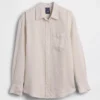 Oversized skjorte i 100 % lin