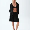 Oversized skjorte i 100 % lin