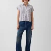 Oversized skjorte i linblanding