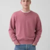 Oversized sweatshirt i tykk fransk frotté for voksne