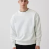 Oversized sweatshirt i tykk fransk frotté for voksne