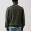 Oversized sweatshirt i tykk fransk frotté for voksne