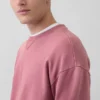 Oversized sweatshirt i tykk fransk frotté for voksne