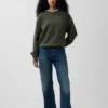 Oversized sweatshirt i tykk fransk frotté for voksne