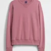Oversized sweatshirt i tykk fransk frotté for voksne