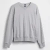 Oversized sweatshirt i tykk fransk frotté for voksne