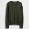 Oversized sweatshirt i tykk fransk frotté for voksne
