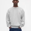 Oversized sweatshirt i tykk kvalitet for voksne