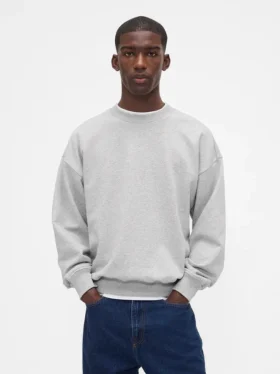 Oversized sweatshirt i tykk kvalitet for voksne