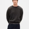 Oversized sweatshirt i tykk kvalitet for voksne