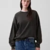 Oversized sweatshirt i tykk kvalitet for voksne