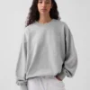Oversized sweatshirt i tykk kvalitet for voksne
