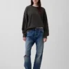 Oversized sweatshirt i tykk kvalitet for voksne