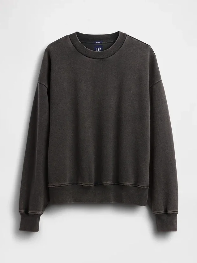 Oversized sweatshirt i tykk kvalitet for voksne